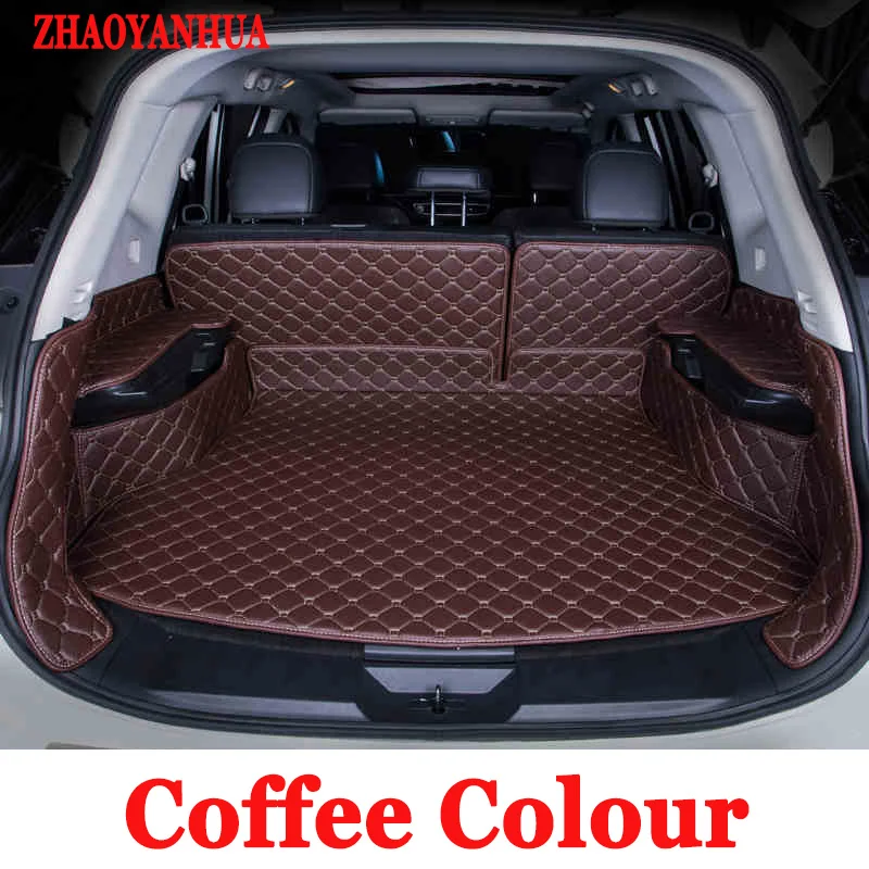 ZHAOYANHUA Car trunk mats for Infiniti JX JX35 Q60 5D car styling water