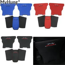Car Covers Armrests Kick Pad Armrest Protection Mat Cushion Anti-Kick Pad For Mitsubishi Outlander Sport 2013 2014 2015 Auto