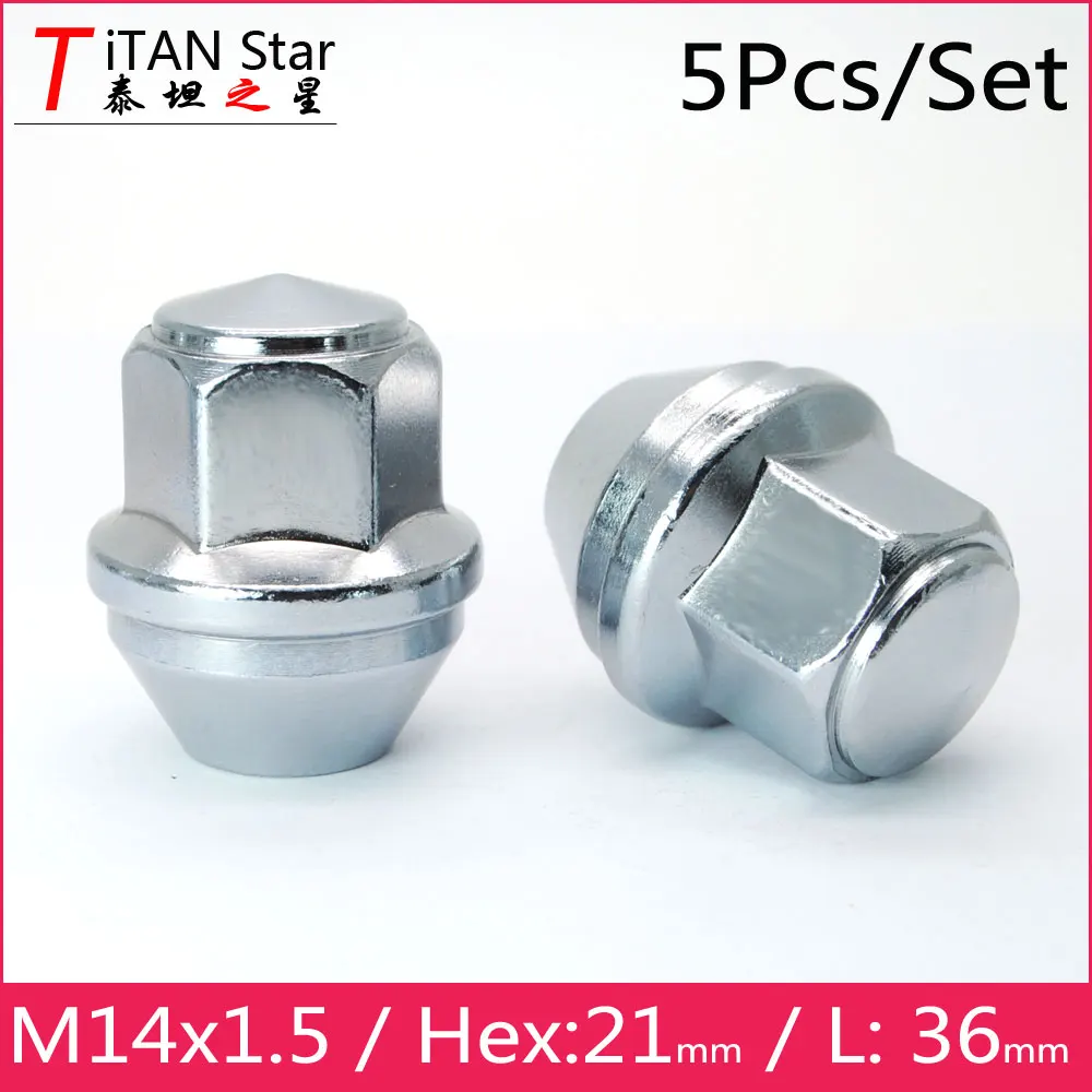 5pcs m14 x 1 5 oem oe factory store wheels rims acorn lug nuts for ford