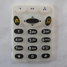 5 шт. цифровой номер ключ резиновая клавиатура для Motorola XTS5000 двухсторонние аксессуары для портативного радио