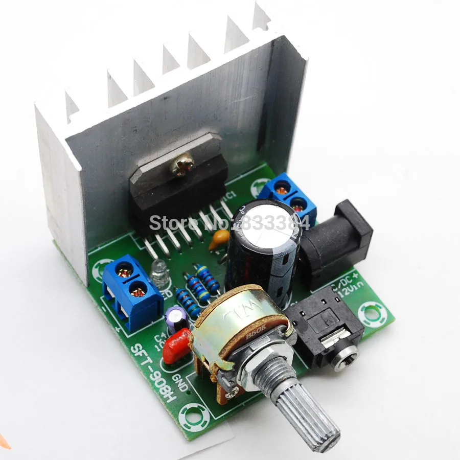 AC/DC12V TDA7297 Rev A низкий уровень шума аудио усилитель плата 2*15 Вт двухканальный