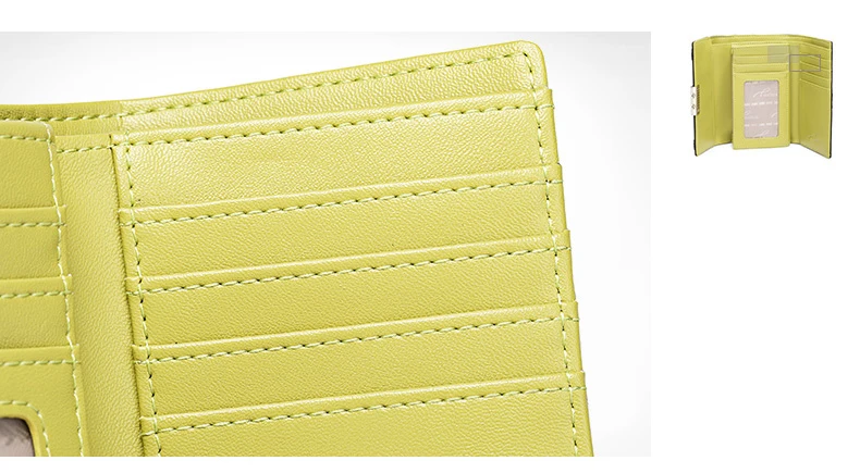 Nucelle women leather wallet 12