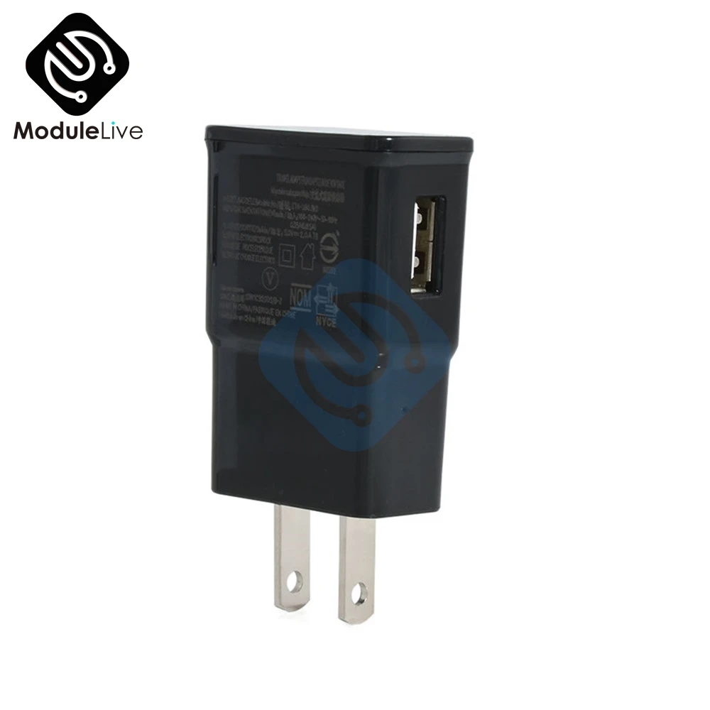 Enchufe de pared USB de un solo puerto, paquete de 5 unidades de 1A5 V,  adaptador de corriente para iPhone 15 14 13 12 11 XS XR X 8 Plus, iPad, –  Yaxa Colombia