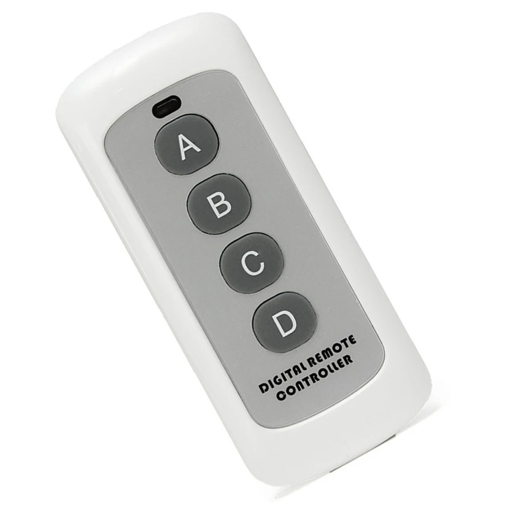 

433MHz 4 Channel Remote Control light Switch 1527 Learning Code Transmitter Wireless Key Fob for Garage Door Opener H4