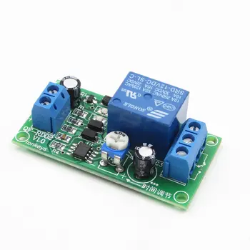 

ShenzhenMaker Adjustable Timer Relay Module with DC12V 0-60 Second Delay Time Turn off Switch NE555