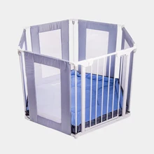 Детский манеж для малышей забор для дома Безопасность Ползания в помещении складной барьер для детей