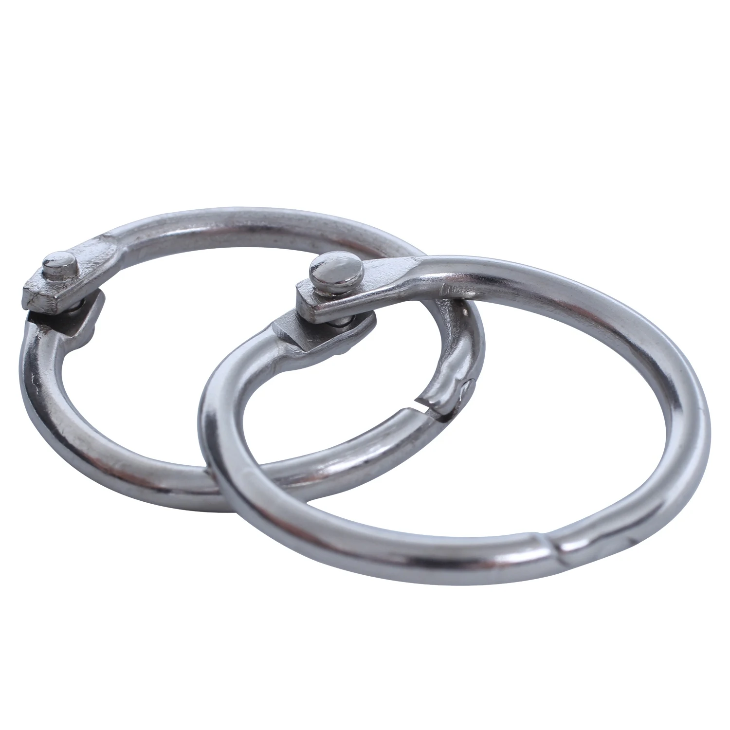 Новый 10 навесной кольца металлическое кольцо Craft разделение петля для Скрапбукинг Фотоальбом карты