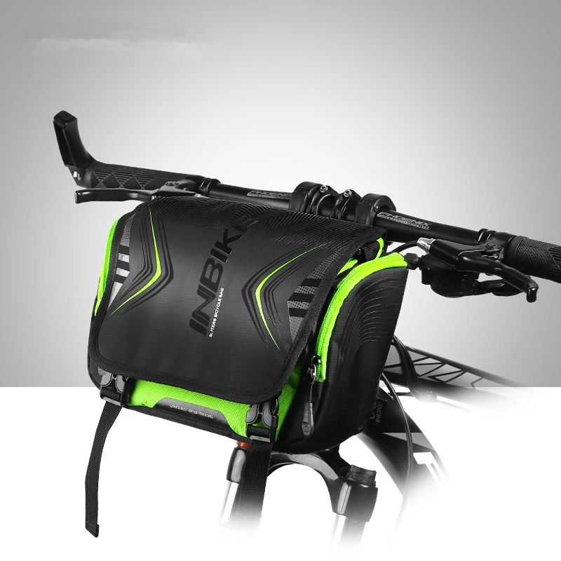 Perfect Waterproof Bike Bag Large Capacity Handlebar Front Tube Bag Bicycle Pocket Shoulder Backpack Cycling Bike Accessories 1