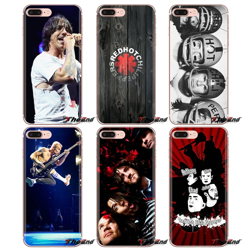 For Xiaomi Mi4 Mi5 Mi5S Mi6 Mi A1 A2 5X 6X 8 9 Lite SE Pro Max Mix 2 3 2S Transparent Soft Cases Chili Peppers Anthony Kiedis |