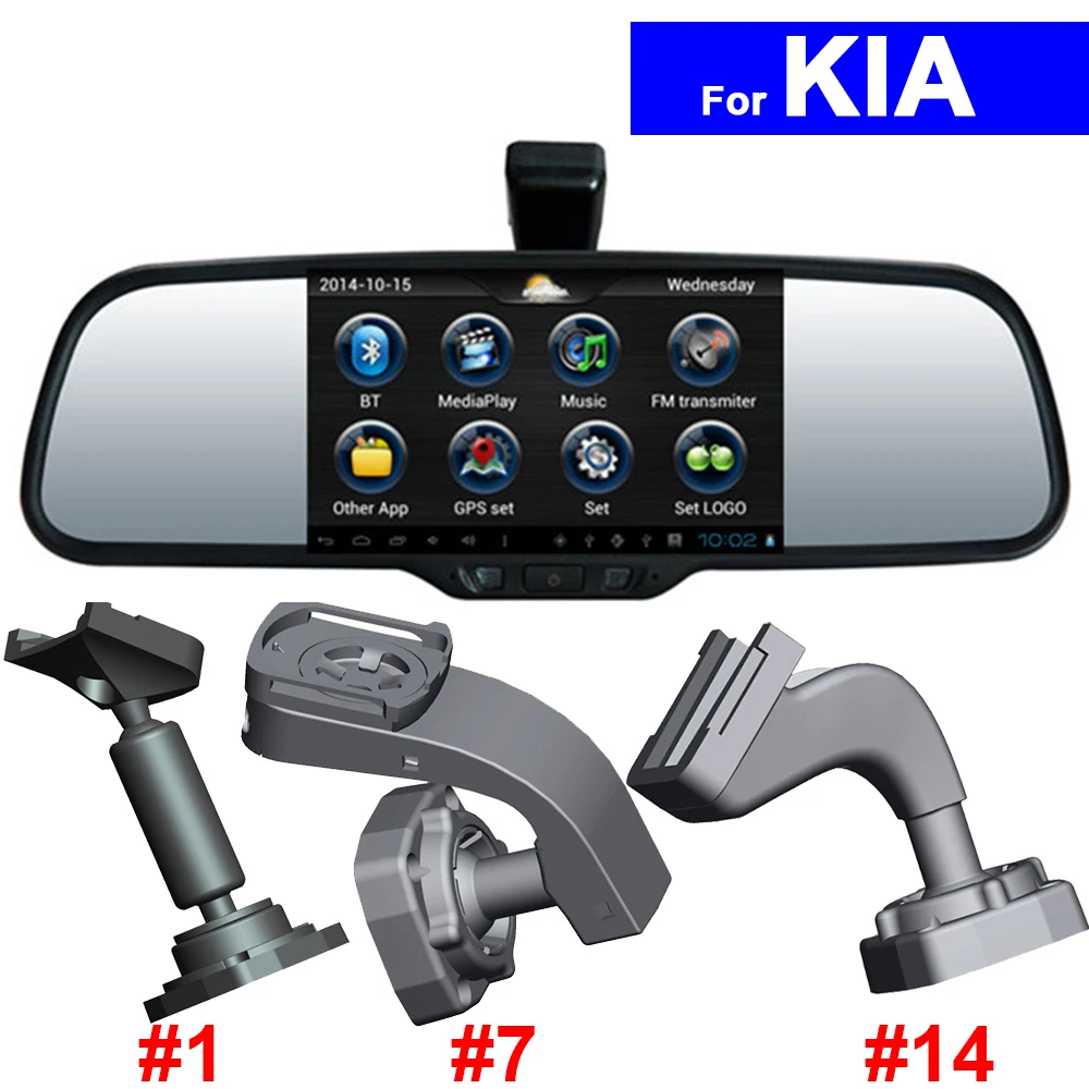 

5" HD Car Rear View Mirror DVR GPS Bluetooth WIFI for Kia K2 K3 K4 K5 Sportage Rio Soul Forte Ceed Sorento Android Auto Monitor