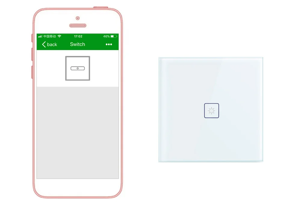Interruptor para Smartthings Zemsmart Controlador Zigbee Zigbee Eco Plus Telefone ue 3.0 Gang 1 1 Maneira 4 Zigbee 3.0 Interruptor para Smartthings Zemismart UE