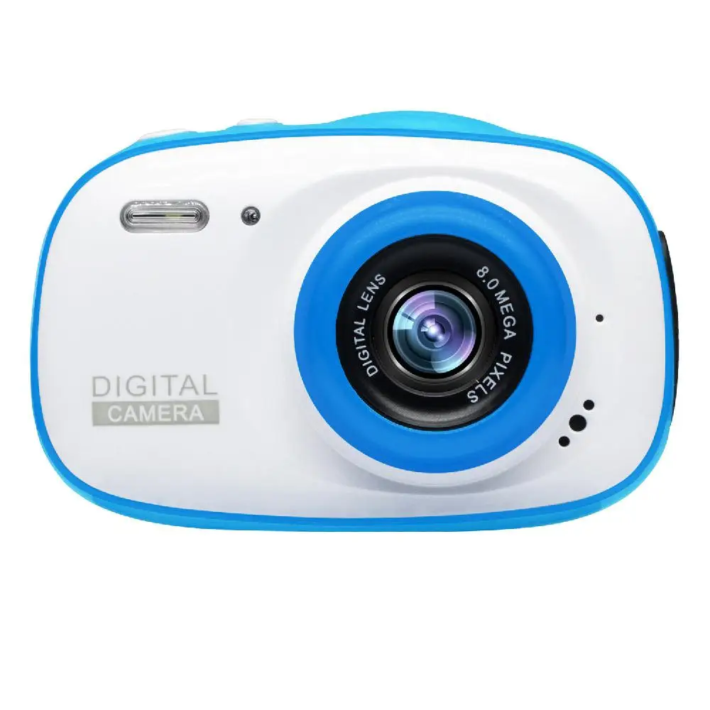 BEESCLOVER Водонепроницаемая Детская цифровая камера мини-видеокамера для детей с поддержкой MP3, MP4 с экраном 2,0 дюйма HD ips r25