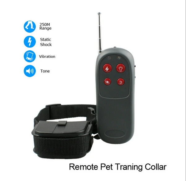 New 4 in 1 Pet Dog Remote Control Device 250m Puppy Dog Barking