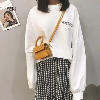 

Fashion Mini Handbag for Women Designer Summer Small Crossbody Bag Cute Flap PU Leather Solid Mini Clutch Bags Lady Casual Purse