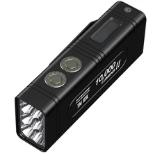 NITECORE TM10K 10000лм CREE XHP35 HD светодиодный светильник с подзаряжаемой вспышкой, светильник в комплекте, аккумулятор 4800 мАч, уличный охотничий фонарь