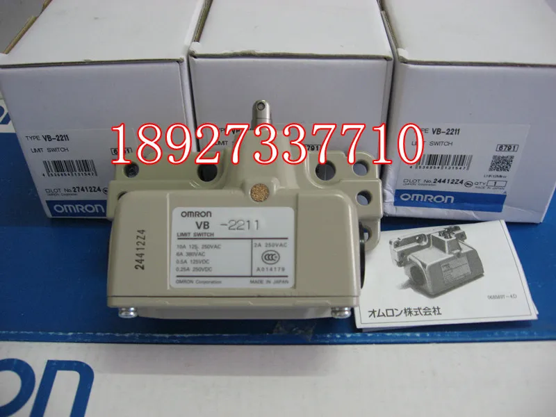 [ZOB] Supply of new original Omron omron limit switch VB 2211 factory