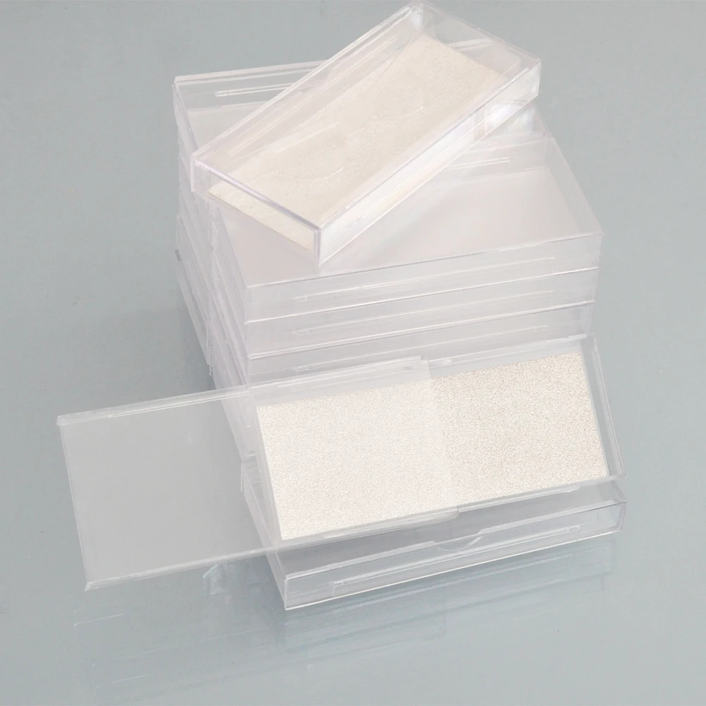 100pcs Wholesale Acrylic clear False Eyelash Packaging Box custom logo Fake 3d Mink lashes Box transparent plastic Glitter case 100pcs Wholesale Acrylic clear False Eyelash Packaging Box custom logo Fake 3d Mink lashes Box transparent plastic Glitter case