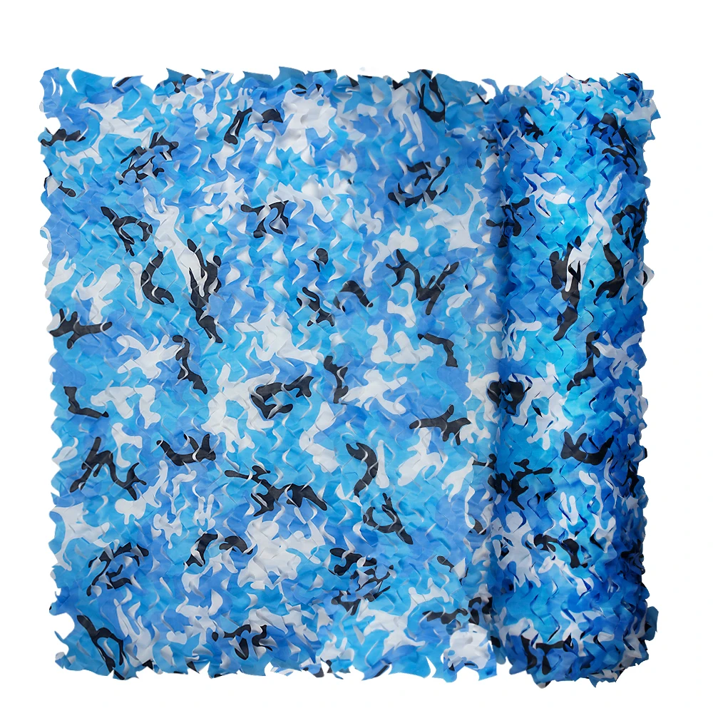 Blue Camo Nets