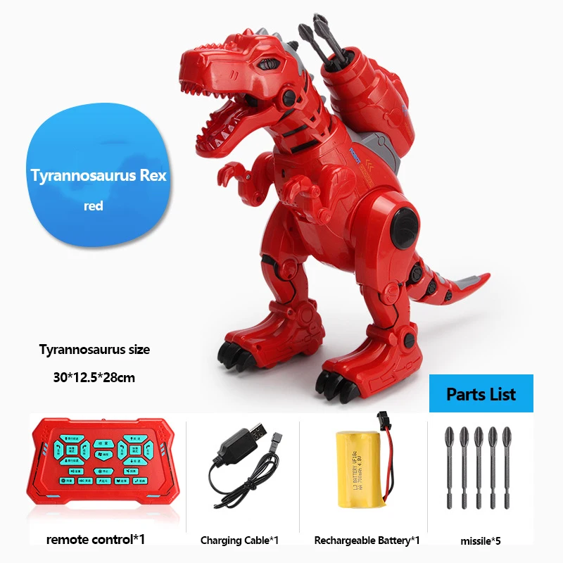 Электрическая интерактивная игрушка динозавр говорящий ходячий огонь динозавры