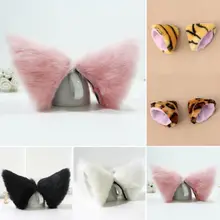 Night Party Club Ball Wearing Deacorate Cat Fox Fur Ear Pattern Hair Clip Bell PY1 P18