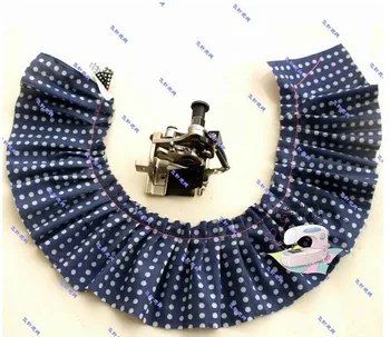 

Industrial sewing machine parts for flat fold, crease pressure foot, needle needle four fold eight fold wrinkles device