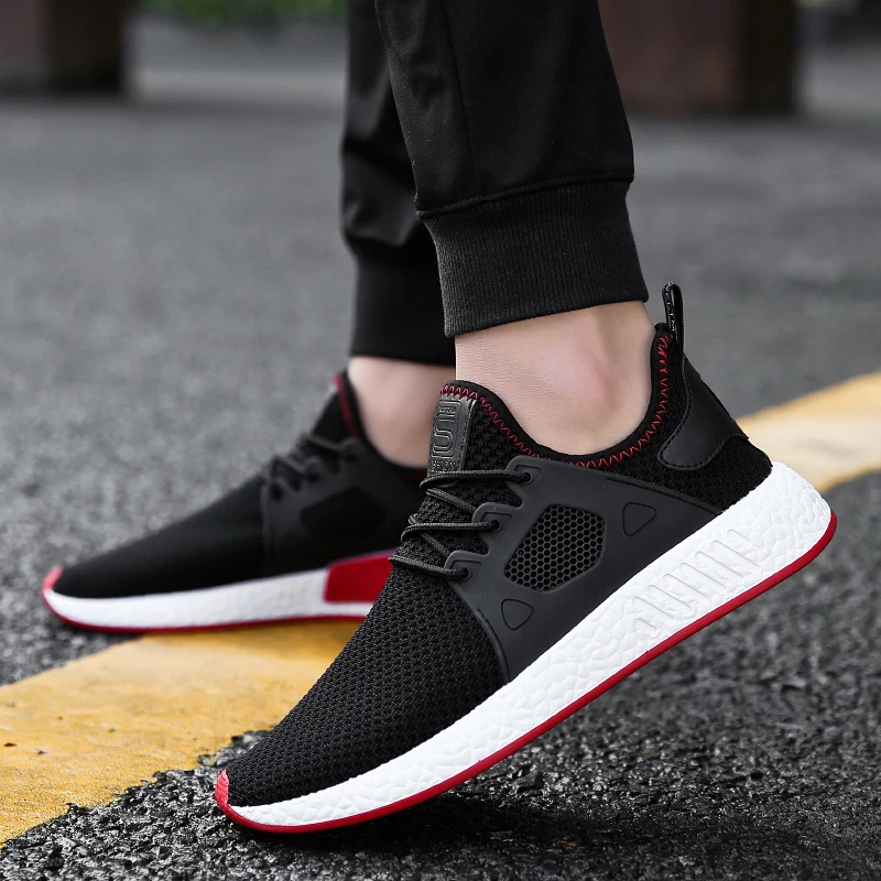 

Red 2019 Hot Popular casual shoes Black men High Quality summer Fashion Comfortable Brand Breathable Male Shoes Gray sneakers