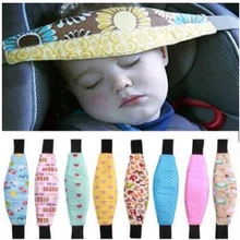 Cochecitos de bebé ajustables, cinturón de seguridad para el asiento del coche, soporte para la cabeza, cinturón para dormir, fijación del posicionador del sueño, aleatorio