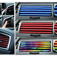 Автомобиль модифицированный u-образный покрытие яркий хромированный цвет Декоративная полоса для Chevrolet WTCC Sequel Nubira Monte Kodiak Epica