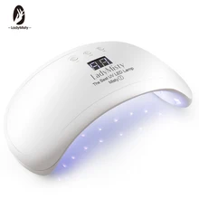 36 Вт Сушилка для ногтей двойная светодиодная УФ-лампа для ногтей Гель-лак отверждающий светильник 30 s/60 s/99 s таймер светодиодный дисплей лампа Misty7 серия для сушки ногтей