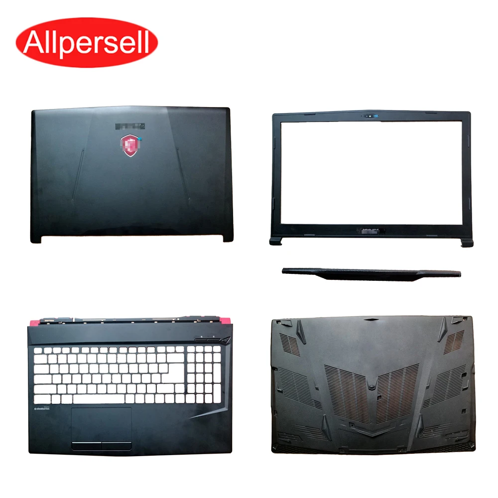 Goede Laptop case Voor MSI GL63 LCD back shell Scherm grens palmrest case bottom shell Scharnierende cover