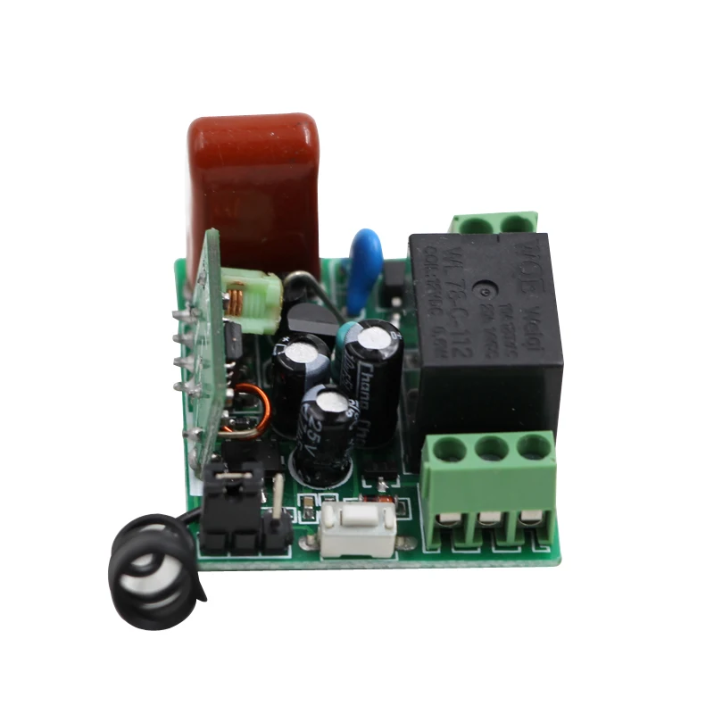 AC 220V 1CH 10A wireless remote control switch 4 Receiver & 2 Transmitter smart RF remote control switch 315/433Mhz