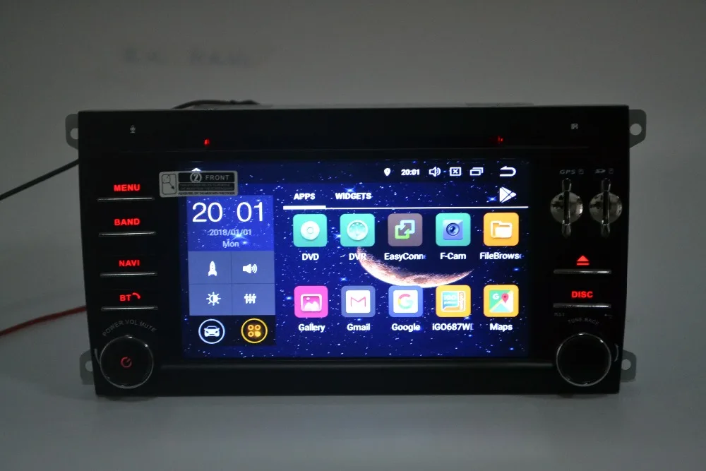 Discount 7" Android 8.1 for PORSCHE CAYENNE car gps navigation,px3,Wifi,3g,2GB RAM,touch screen,steering wheel,canbus 15