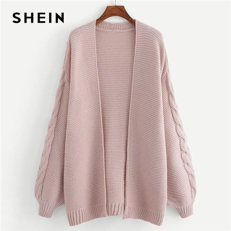 pink cardigan sweater plus size