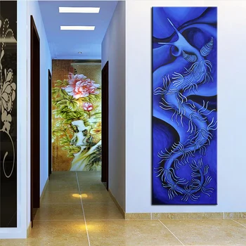 

Large size Printing Oil Painting dragon Wall painting Home Decorative Wall Art Picture For Living Room painting No Frame