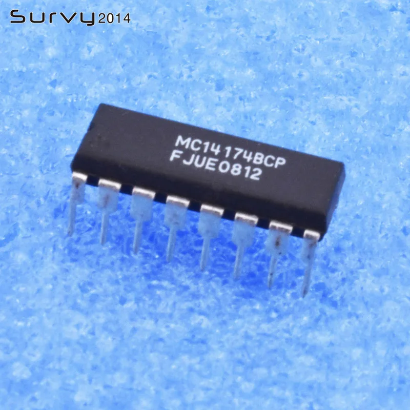 

5/10PCS MC14174BCP DIP-16 14174BCP MC14174 IC Encapsulation NEW