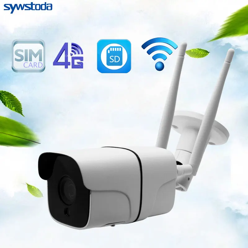 3G 4G sim-карта Пуля Мини ip-камера 5MP 2.0MP HD P2P сеть Водонепроницаемая ИК Ночное Видение
