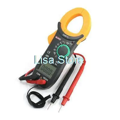 

Battery Powered LCD Display Voltage Current Frequency Digital Clamp Meter 3266TC