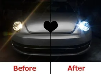 

2 White 3014-SMD LED Bulbs for Volkswagen B7 Passat Beetle Daytime DRL Lights
