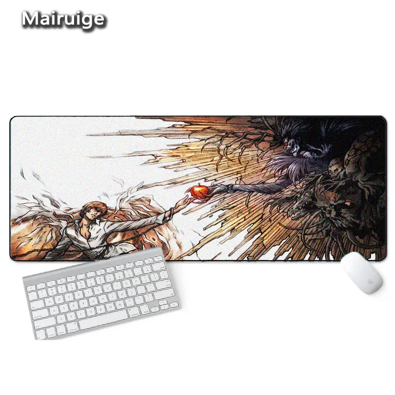

Mairuige Anime Death Note 300X800X3MM Durable Locking Edge Mousepad for Laptop Anime Mouse Pad Computer Mousepad Gaming Padmouse