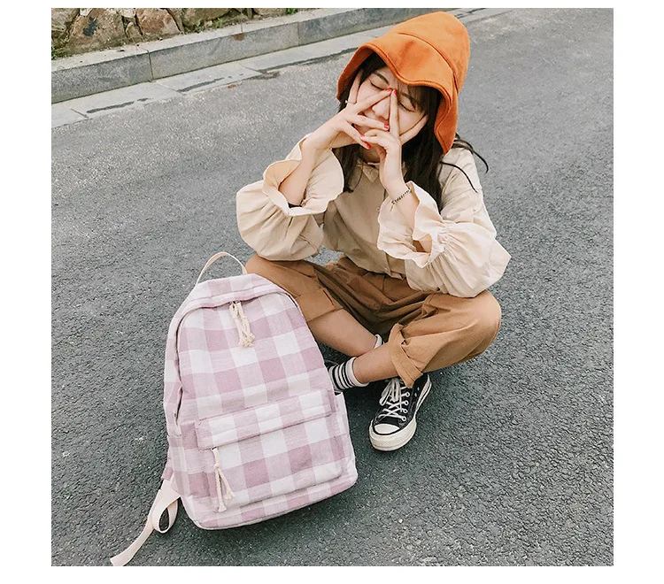 Женский высококачественный холщовый рюкзак для путешествий, женский рюкзак Mochila Feminina Sac A Dos Back Pack, школьные сумки для девочек-подростков, рюкзак