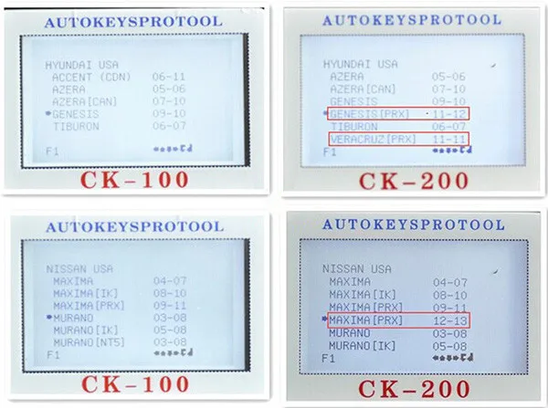 V50.01 CK200 Авто ключевой программист нового поколения обновленная версия CK100 ключевой программист добавить новые модели ck200 ключевой программист