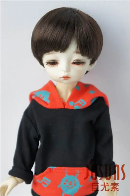 JD341 6-7 дюймов кукольный парик YOSD кукла парики 16-18 см короткие мальчики cut BJD парики кукла 1/6 аксессуары