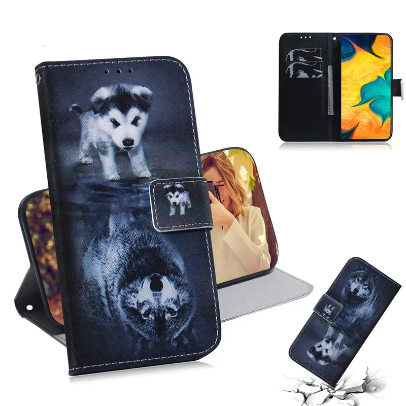 Кожаный чехол книжка Wekays для Asus ZenFone Max M1 ZB555KL Чехлы Для M2 ZB633KL чехлы бумажники с