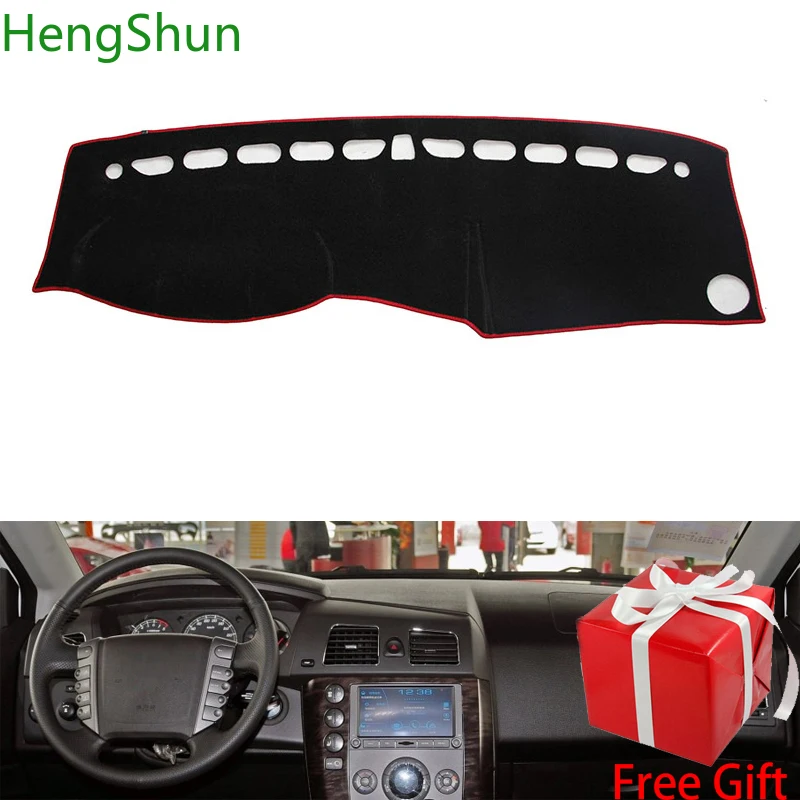 Для ROEWE W5 2011-2015 автомобильный коврик для приборной панели чехол Солнцезащитный