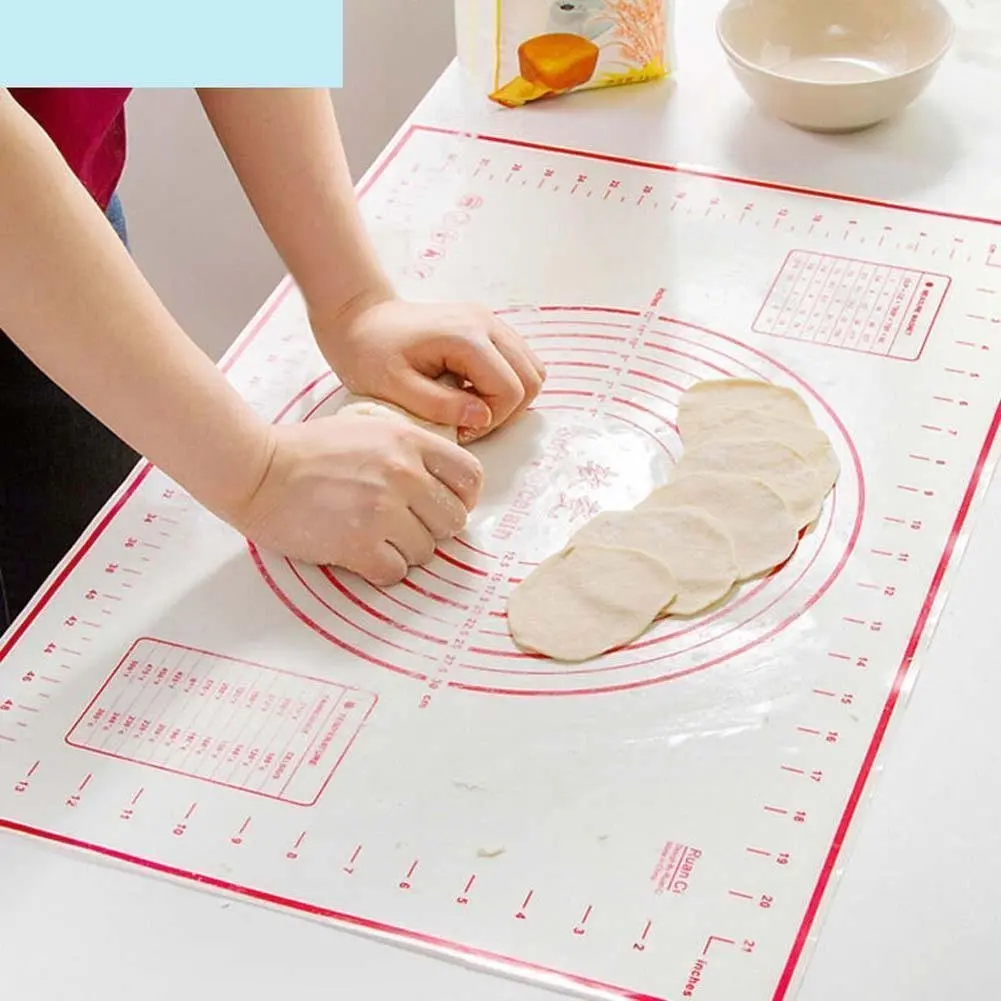 1 шт. 60*40 см силиконовый прокатный коврик из стекловолокна коврик для выпечки раскатки теста кондитерский коврик-подкладка для выпечки для печи большие инструменты для приготовления пищи
