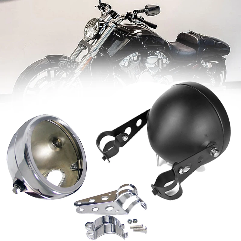 Аксессуары для мотоциклов светодиодное ведро фар 5 75 дюйма Suzuki Intruder VS VL 700 750 1500 800.|