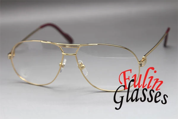 18k gold eyeglasses frames