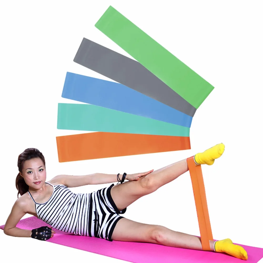 

OUTAD Healthy Elastic Latex Belt Loop Pull Rope Strength Tension Resistance Band Muscle Training Expander Yoga Fitness Equipment