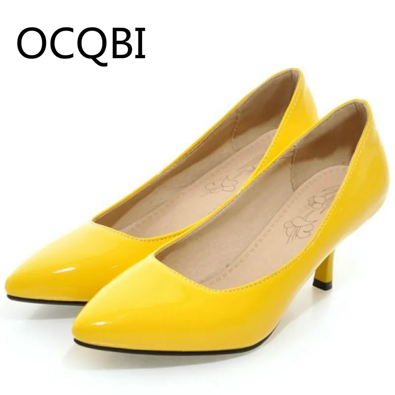 two inch heel pumps