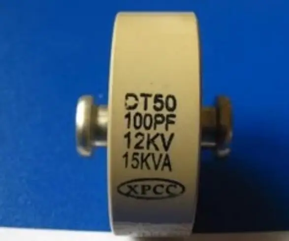 XPCC DT50 100PF 12KV 15KVA high frequency machine voltage power ceramic dielectric capacitor | Инструменты